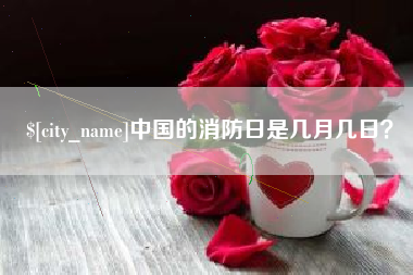 定安中国的消防日是几月几日？