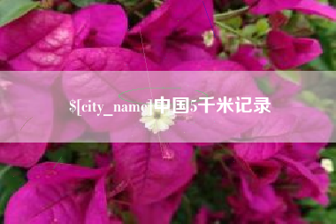 定安中国5千米记录