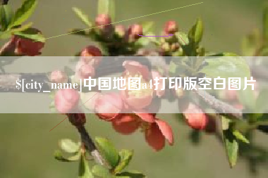 定安中国地图a4打印版空白图片