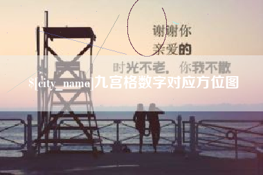 定安九宫格数字对应方位图