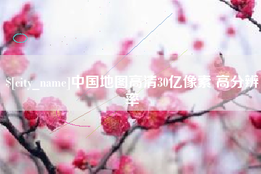 定安中国地图高清30亿像素 高分辨率