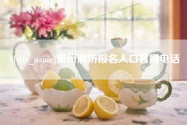 定安贵州消防报名入口官网电话