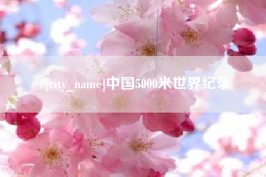 定安中国5000米世界纪录