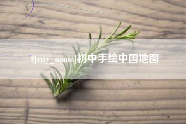 定安初中手绘中国地图