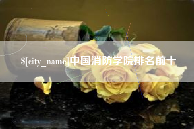 定安中国消防学院排名前十