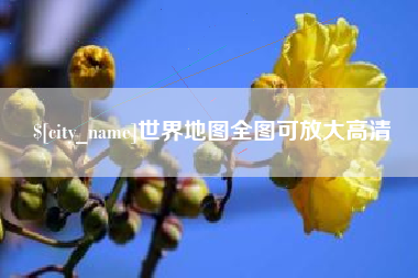 定安世界地图全图可放大高清