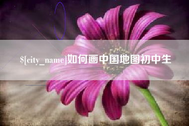 定安如何画中国地图初中生