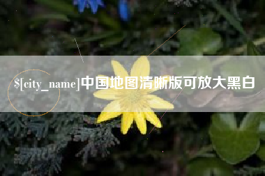 定安中国地图清晰版可放大黑白