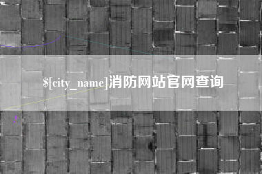 定安消防网站官网查询