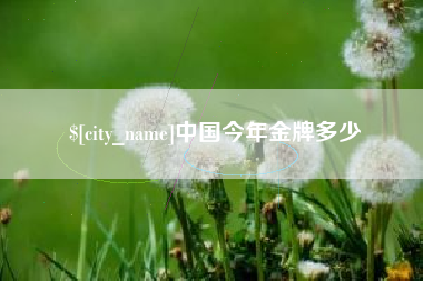 定安中国今年金牌多少