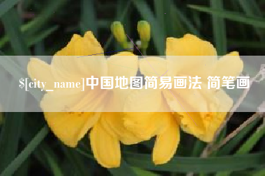 定安中国地图简易画法 简笔画