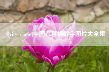 定安中国九宫格数字图片大全集