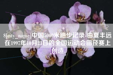 定安中国5000米跑步记录-由夏丰远在1997年10月23日的全国运动会田径赛上创造