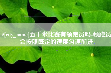 定安五千米比赛有领跑员吗-领跑员会按照既定的速度匀速前进
