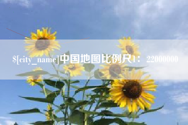定安中国地图比例尺1：22000000