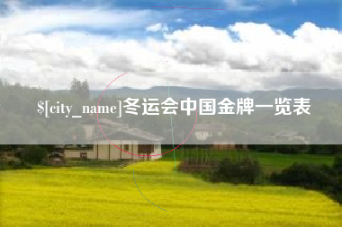 定安冬运会中国金牌一览表