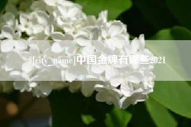 定安中国金牌有哪些2021