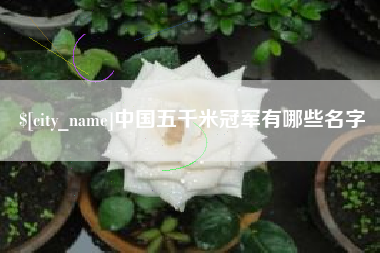 定安中国五千米冠军有哪些名字